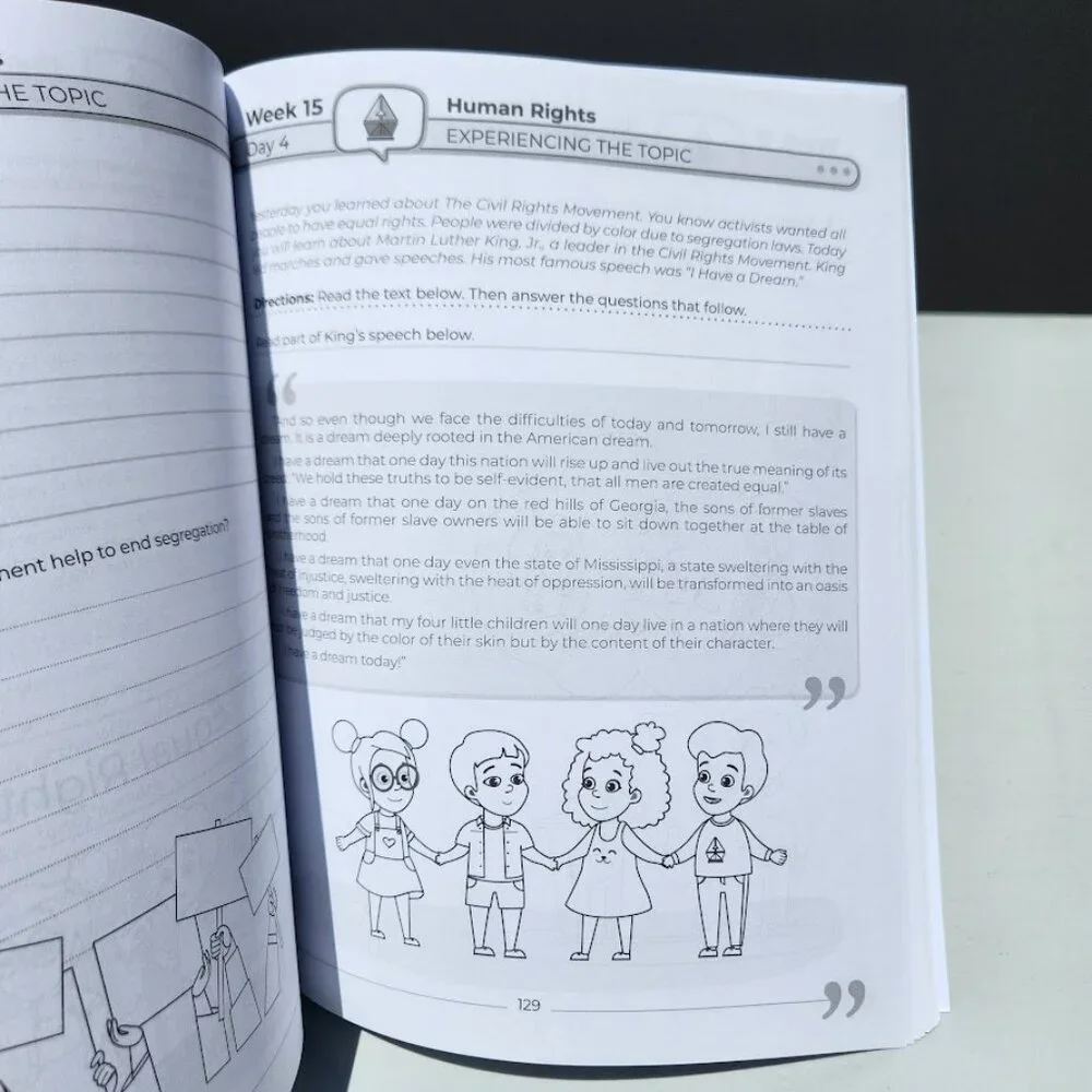 NEW 3rd Grade Social Studies: Daily Practice Workbook 20 Weeks of Fun Activities